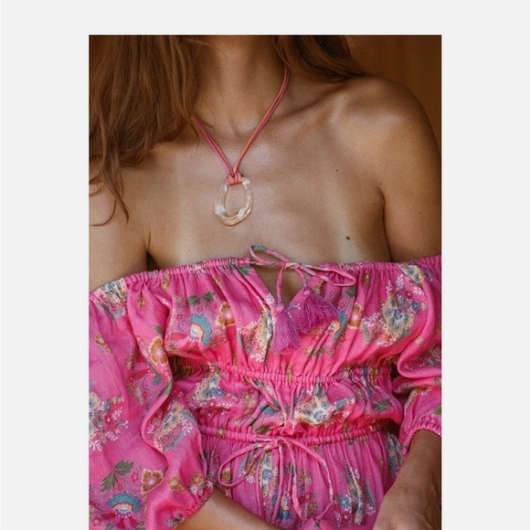 SPELL & The Gypsy Solstice Linen Midi Dress - Picture 2 of 10